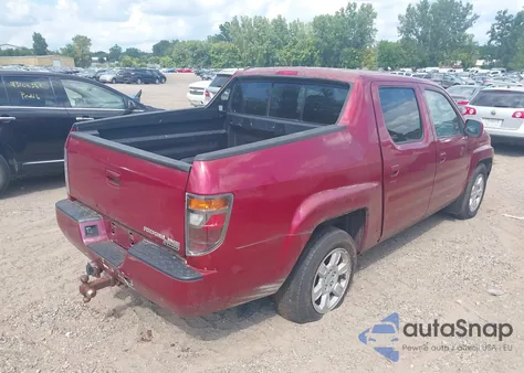 2006 Honda Ridgeline Rts из США, поврежденный, VIN 2HJYK16406H538937
